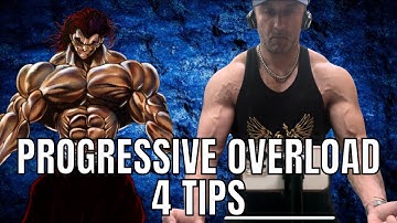 Progressieve overbelasting laten werken - 4 tips