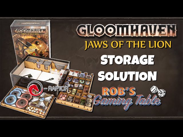 The e-Raptor Organizer for Gloomhaven - Assembly and Info 