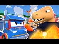 Jurassic World : Dinosaurs are back! 🦖 Rescue Team must act FAST! | Cars & Trucks Rescue for Kids