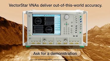 Out-of-this-world Accuracy for Anritsu VectorStar Vector Network Analyzers