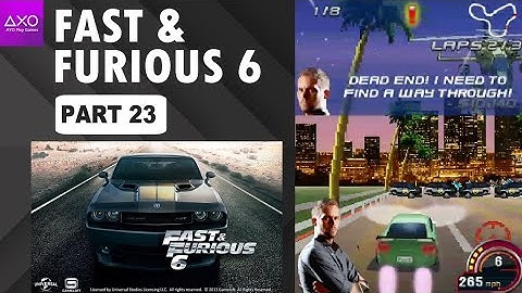 Rintangan balap nya sampai di blokir jalan, Chapter 5 | Fast & Furious 6 | Java game (Part 23)