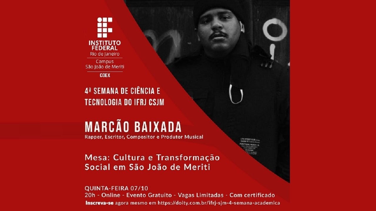 4ª Semana de Ciência e Tecnologia do IFRJ Campus São João de Meriti