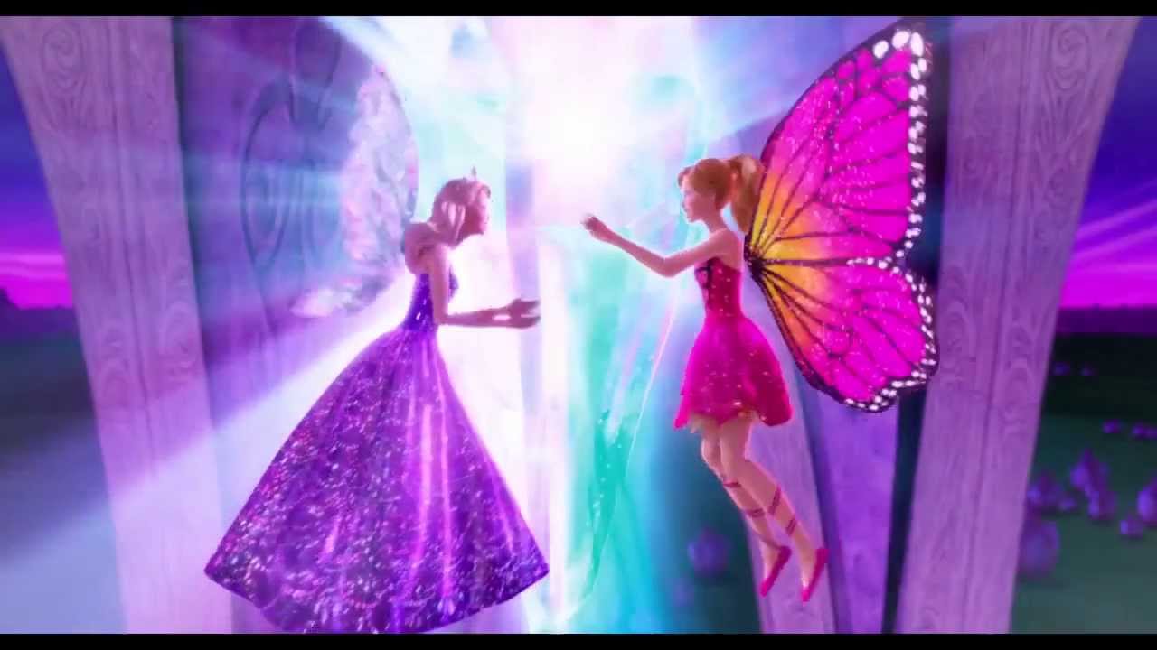 dominere auroch skrivebord Barbie Mariposa and the Fairy Princess:Official Trailer DVD BLU-RAY 2013 HD  - YouTube