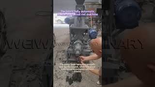 Double-Layer Charcoal Extruder Machine Running Test | High-Efficiency Briquette Production