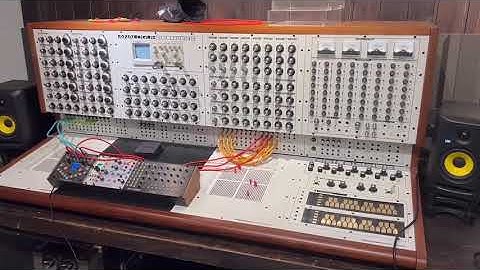 Analogue Solutions Colossus synthesizer - sequenced with Eurorack