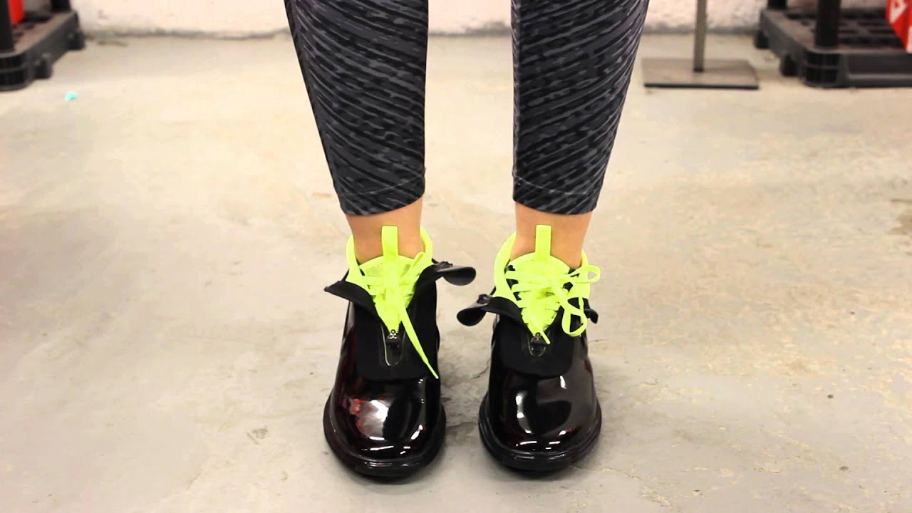 Wmns Lunar Elite Sky Hi SneakerBoot Volt" at Exclucity - YouTube