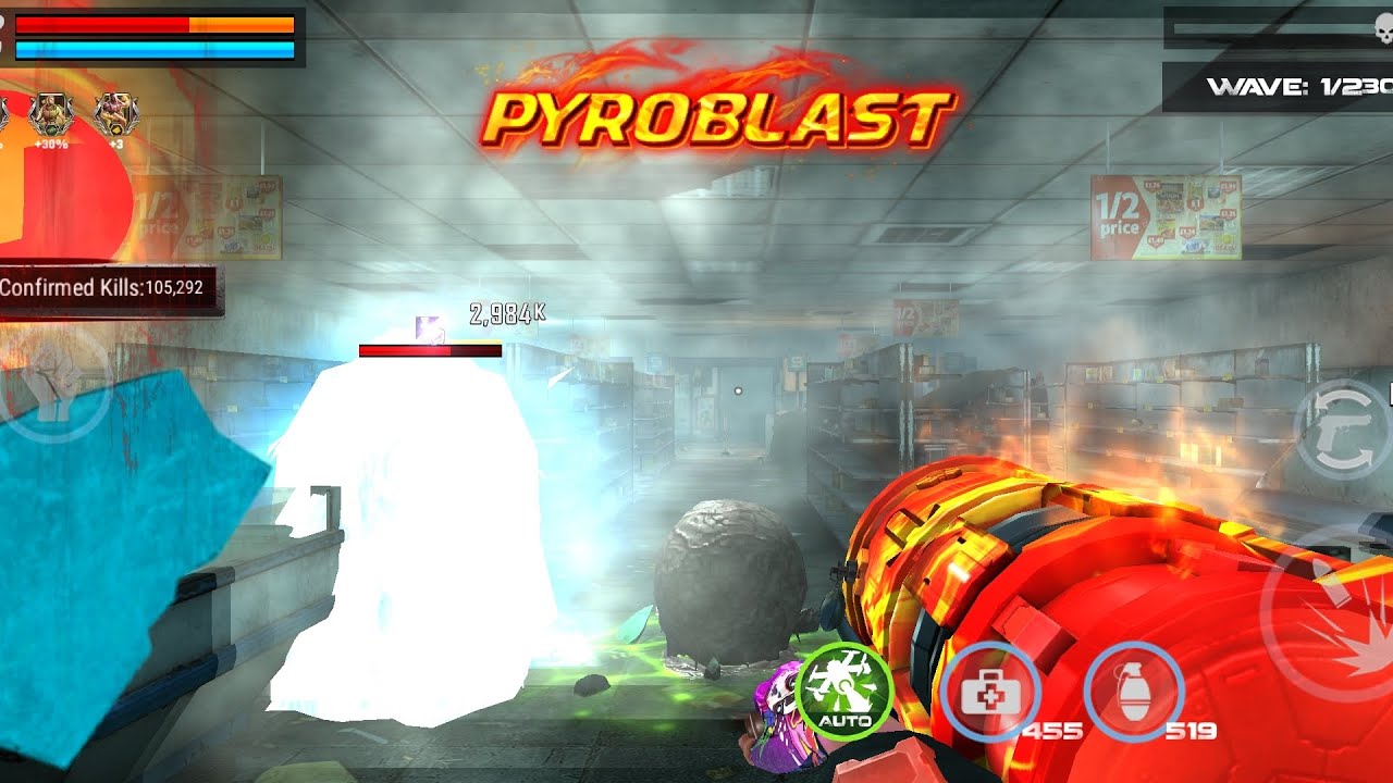 Dead Target Zombie - Mission 4535 Legendary weapon gameplay 🎬🎬🎬|Jamesgameplay