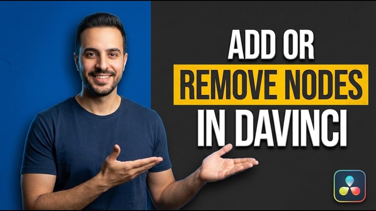 How To Add Or Remove Nodes In Davinci Resolve (2026 Easy Guide) - YouTube