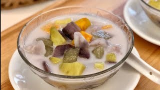 Bubur Cha Cha ~sweet potato coconut milk dessert 摩摩查查 ~ 古早味糖水