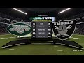 Jets vs Raiders