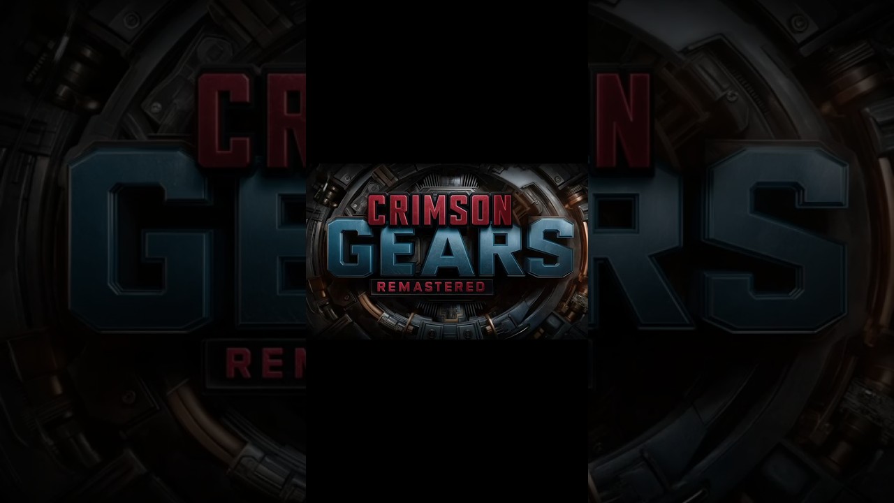 Crimson Gears (remastered) 🎶 RockForge Magic (Official Music & Video) | HD 5.1 Eng Sub