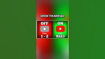How to grow YouTube channel thumbnail | How to make thumbnail #shorts #shortsfeed