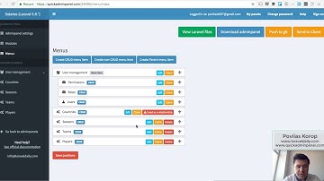 Laravel AdminPanel to Manage Footballers Salaries - in 10 Minutes