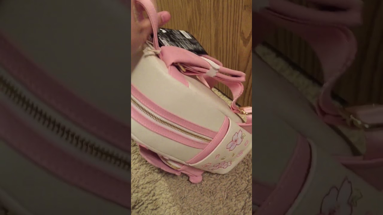 Loungefly Chip 'n' Dale Cherry Blossoms Mini Backpack