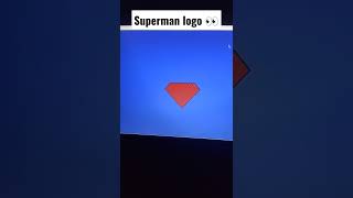 How to draw Superman logo in Python  #shorts#turtle#graphics#hacker#heart#motivation#freefire#bts#op