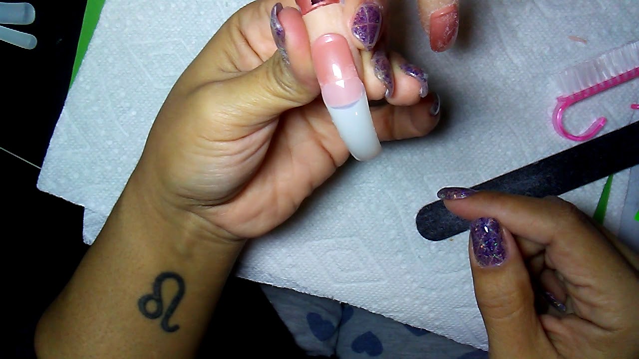 Full Well Nail Tips Application YouTube Full Well Nail Tips Application YouTube
