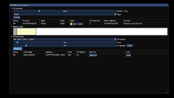nCine Custom Memory Allocators Test