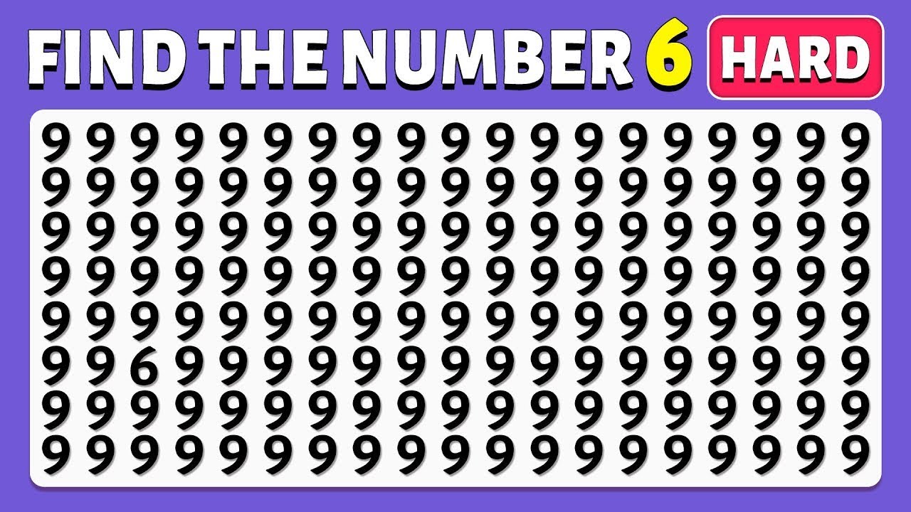 Find the ODD Number & Letters - Extreme Edition ✅🔎 | Easy, Medium, Hard - 30 Levels