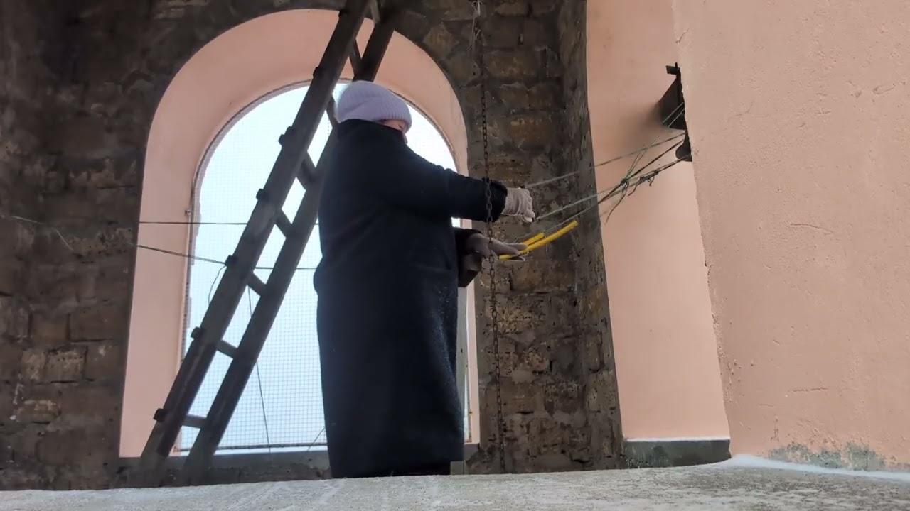 11.01.2026 Звон после Литургии.Звонари  города Очакова.Свято-Николаевский собор