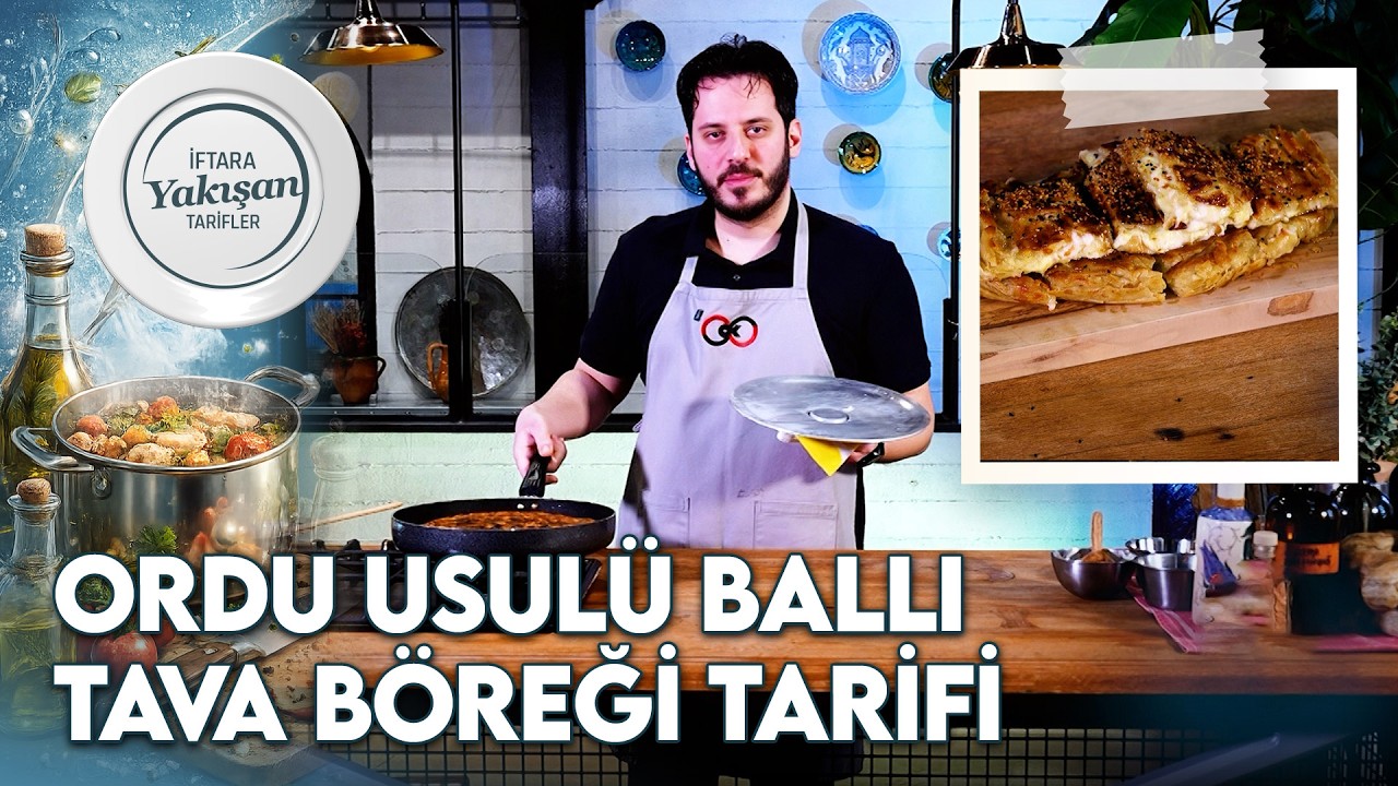 En Pratik Peynirli Ballı Tava Böreği Tarifi! | Gürkan Kaya ile İftara Yakışan Tarifler 1. Bölüm