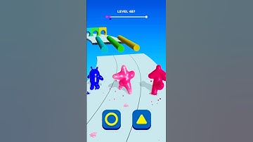 Blob Shifter 3D , Level-487 best game cool ever #shorts #gaming