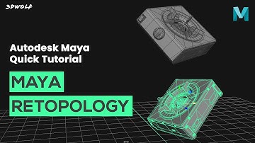 Maya Automatic Retopology Tutorial | Auto Retopology in Maya for Beginners