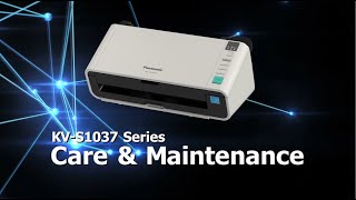 Panasonic Document Scanner KV-S1037series Cleaning Video