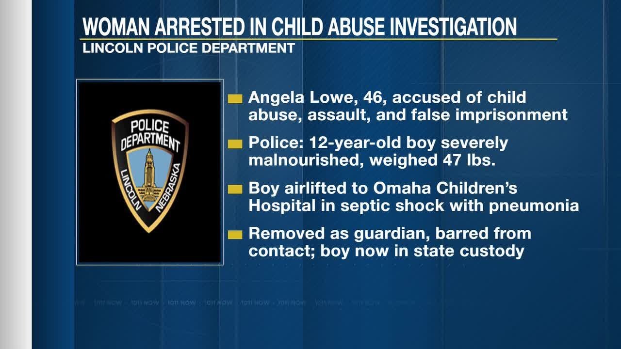 Lincoln woman arrested after malnourished boy hospitalized - YouTube