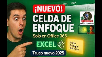 👉 “CELDA DE ENFOQUE 🔥 – La nueva función exclusiva de Excel 365 (sin VBA, sin trucos)”