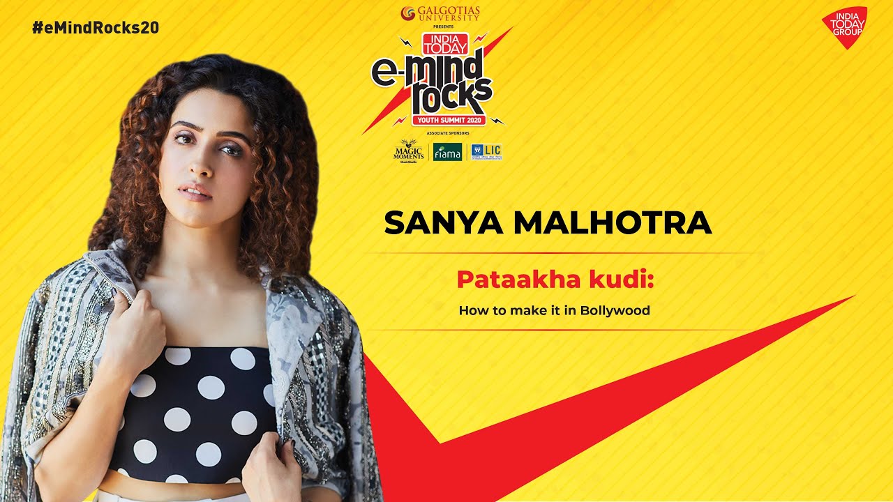 Sanya Malhotra Exclusive On Journey In Bollywood, Sushant Singh & More | e-Mind Rocks 2020