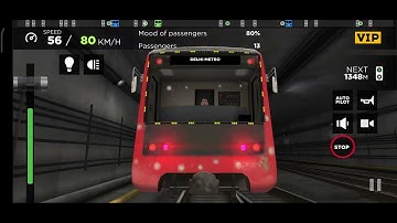EASTERN EUROPE ORBITAL LINE TRAIN DRIVING IN SUBWAY SIMULATOR 3D#gaming #gameplay #youtube #viral