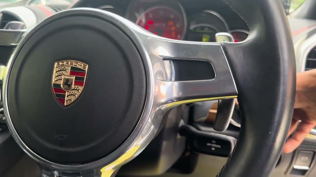 整備事例】9PA型 ポルシェ カイエンの修理 & スペアキー作成