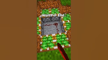Minecraft How To Build Zombie Trap #minecraft #shorts