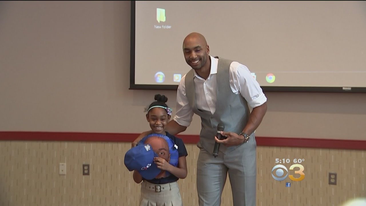 Sixers Guard Gerald Henderson Jr. Visits Students In North Philly