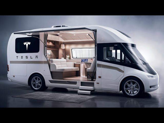 Tesla Motorhome 2025 : Meet the New Face of the RV ! Elon Musk announced