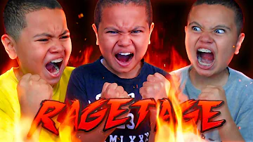 MY 10 YEAR OLD BROTHER'S ULTIMATE RAGETAGE! 😡(FUNNY!) FORTNITE FUNNY MOMENTS 😂 RAGING LITTLE KID