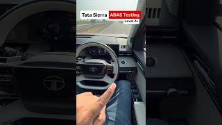 Tata Sierra ADAS Testing 🔥