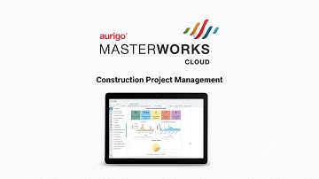 Aurigo Masterworks - Construction project management software solution