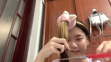 Thử thách cắt tóc tại nhà và cái kết🙄