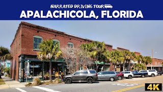 🌴 Scenic 4K Drive Through Apalachicola, Florida 🚗✨ | Historic Coastal Beauty!