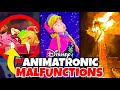 Top 10 Disney Fails &amp; Animatronic Malfunctions Pt 17