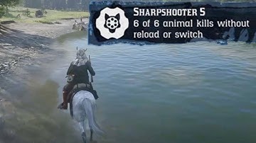 Sharpshooter 5 Challenge RDR2 *EASY TWO MINUTE GUIDE*