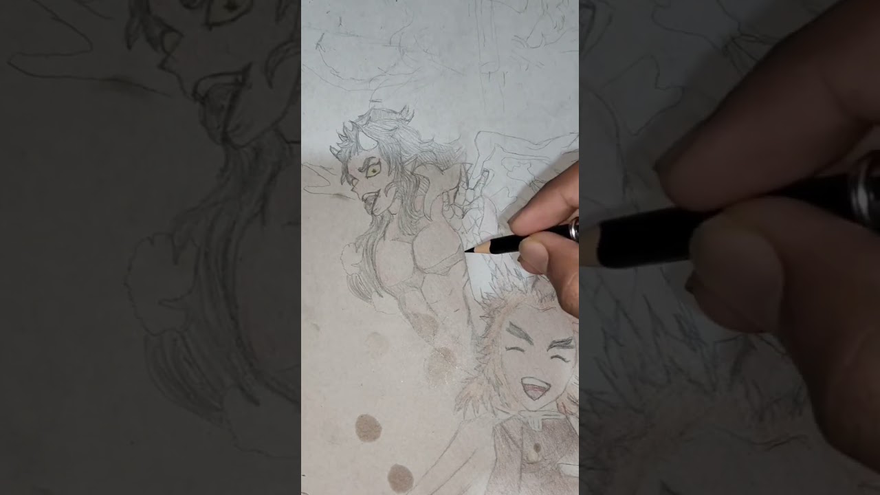 How to Draw Dynamic Anime Villains: Pencil Sketching Tutorial