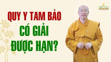 Quy y Tam Bảo - giải hạn cho cả nhà? | Thầy Thích Trúc Thái Minh