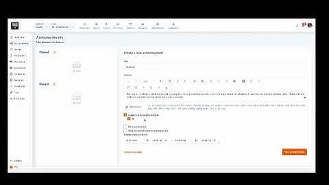 eKadence Announcements