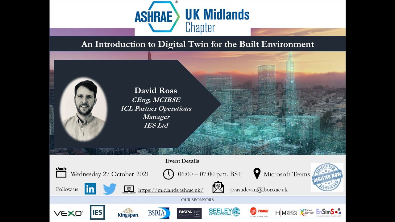 An Introduction to Digital Twins in the Built Environment | ASHRAE UK ...