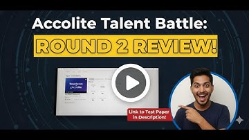 Accolite x Bounteous  Round  2 Full  Review | Technical + Soft Skills Assessment | Talent Titan |