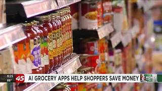 Shoppers using AI and apps to save money with rising grocery prices