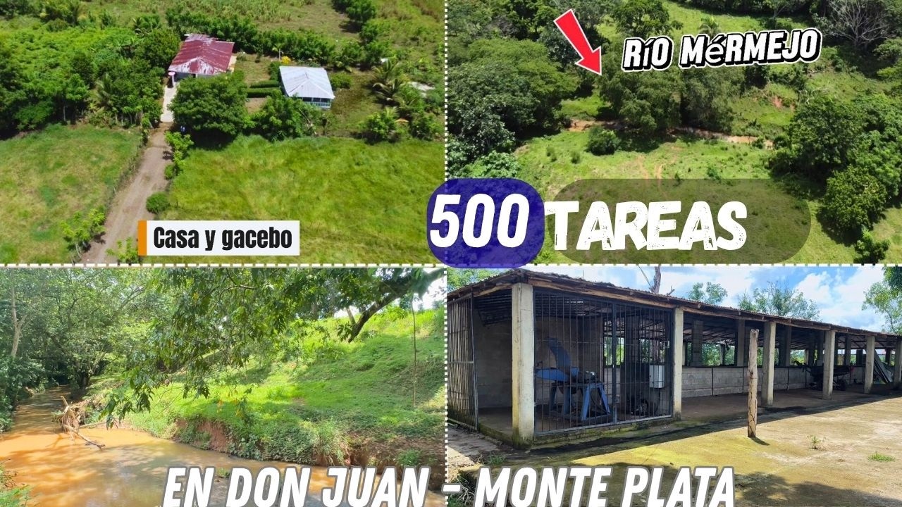 Finca Ganadera en don juan - Monte Plata van incluido los Animales