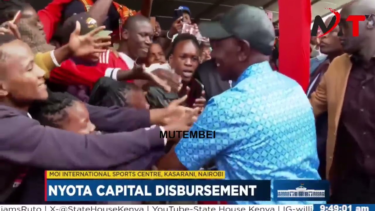 SEE HOW PRESIDENT RUTO ARRIVED AT MOI INTERNATIONAL SPORTs CENTER!!